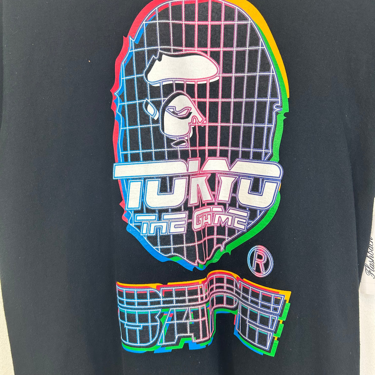 BAPE A BATHING APE TOKYO #1 TEE BLACK