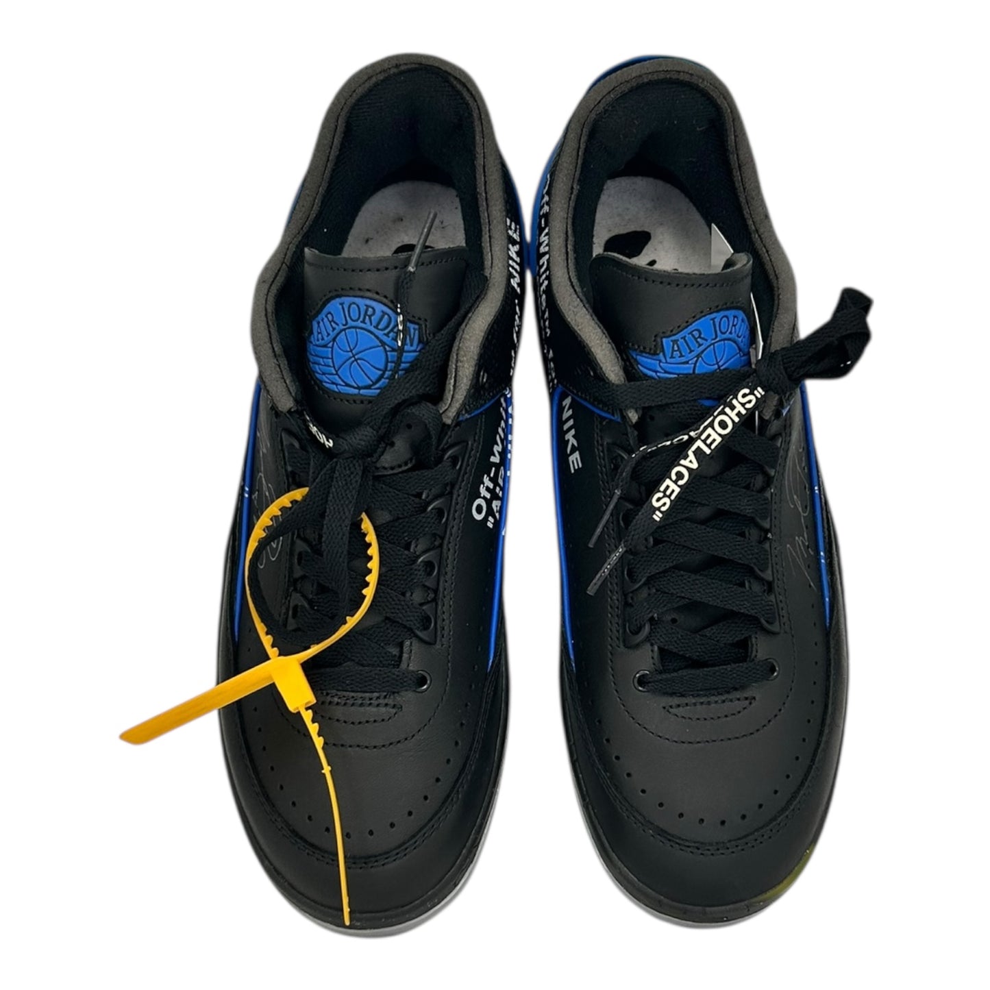 PREOWNED JORDAN 2 LOW X OFF-WHITE BLACK BLUE