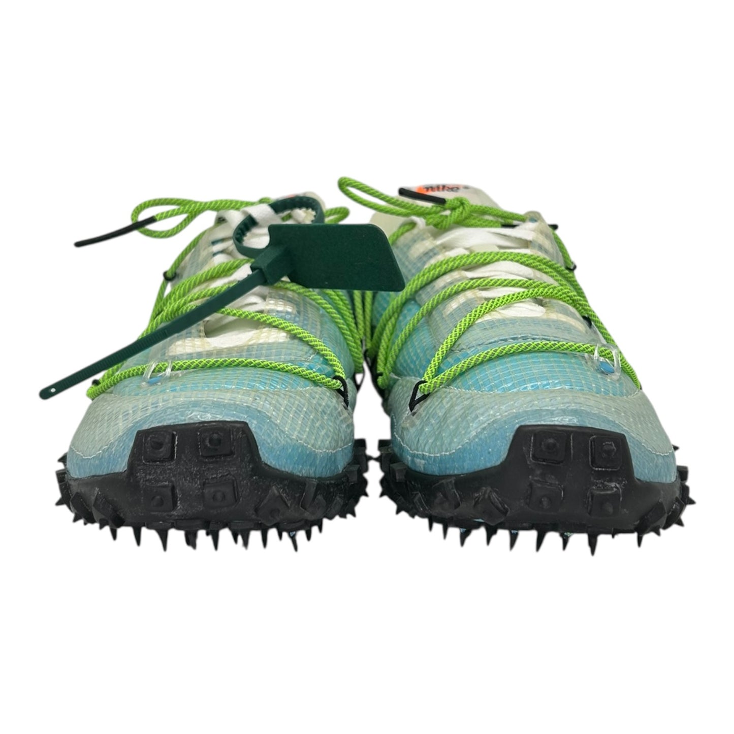 PREOWNED NIKE WAFFLE RACER OFF-WHITE VIVID SKY