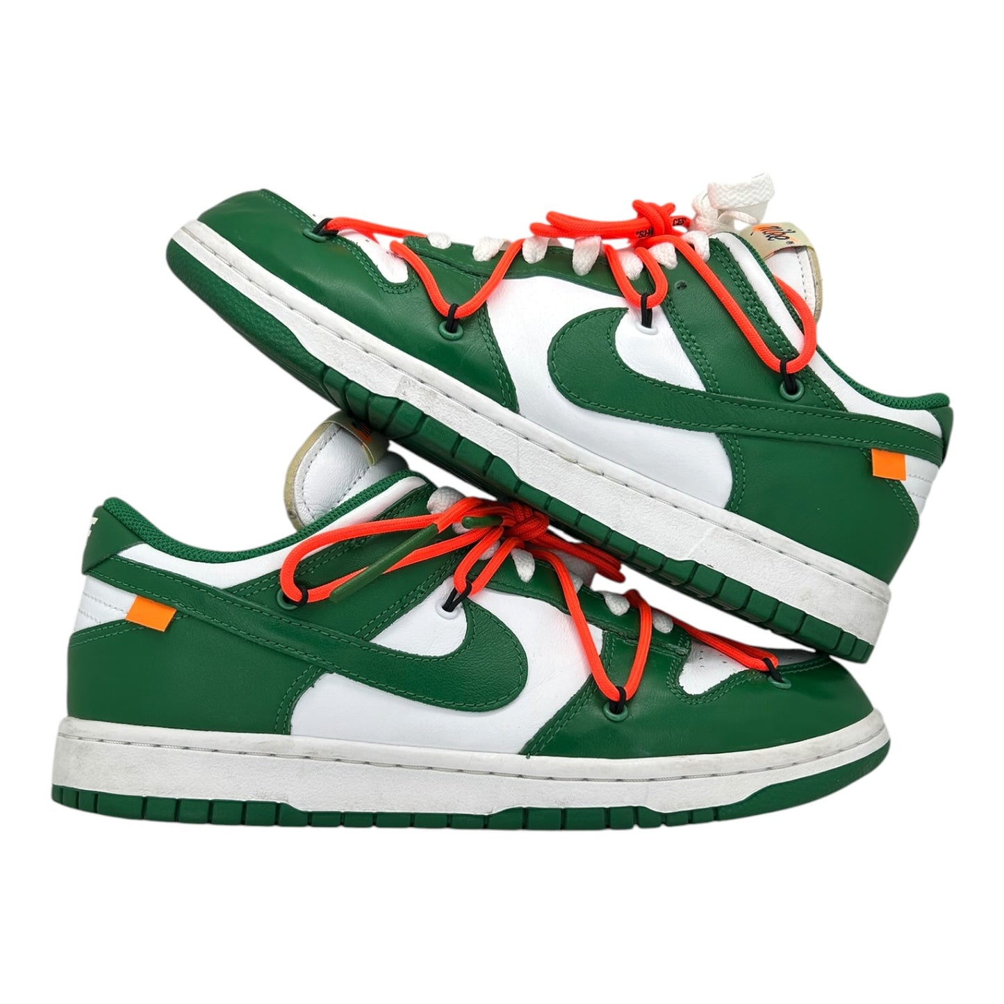 PREOWNED NIKE DUNK LOW OFF WHITE PINE GREEN