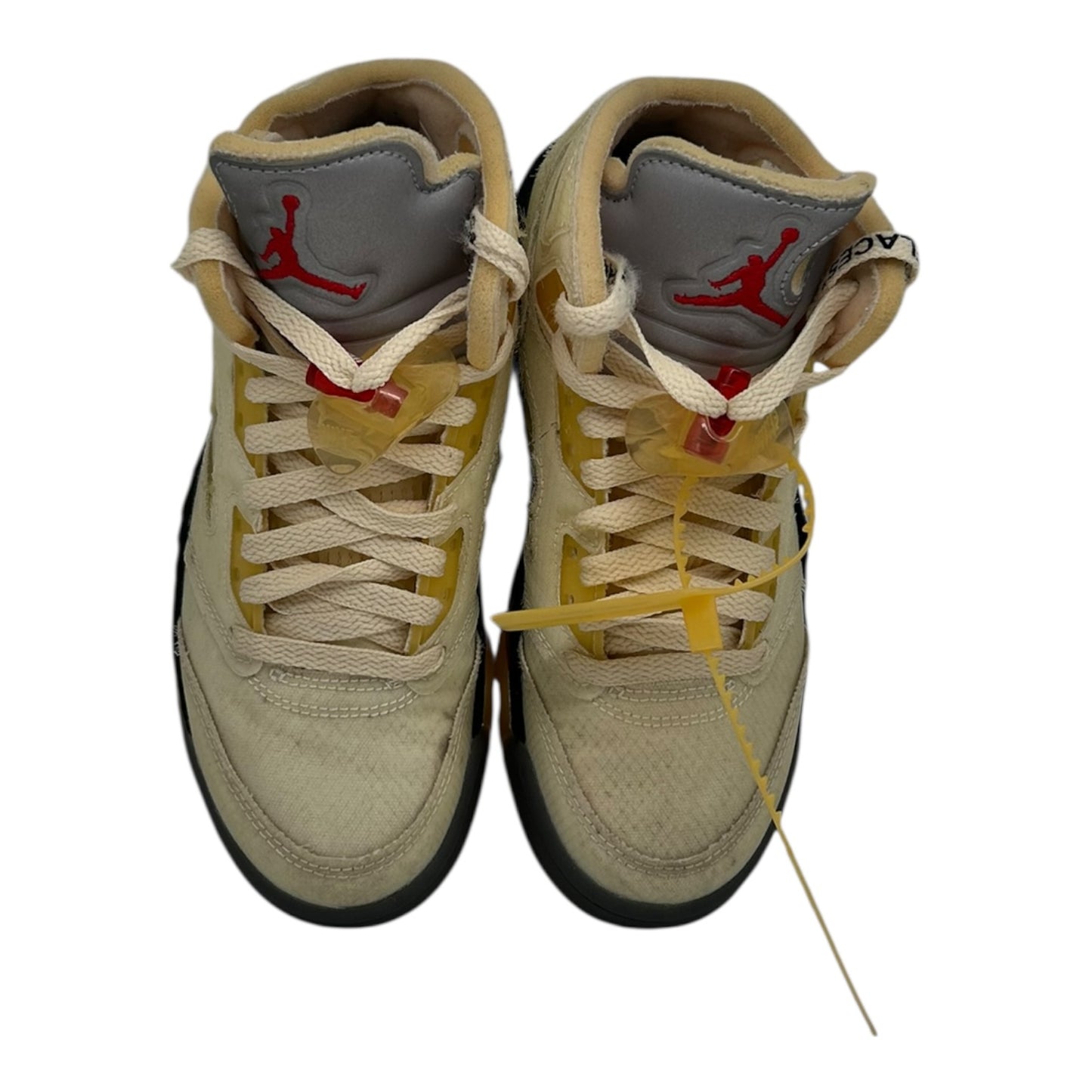 PREOWNED JORDAN 5 RETRO OFF-WHITE SAIL