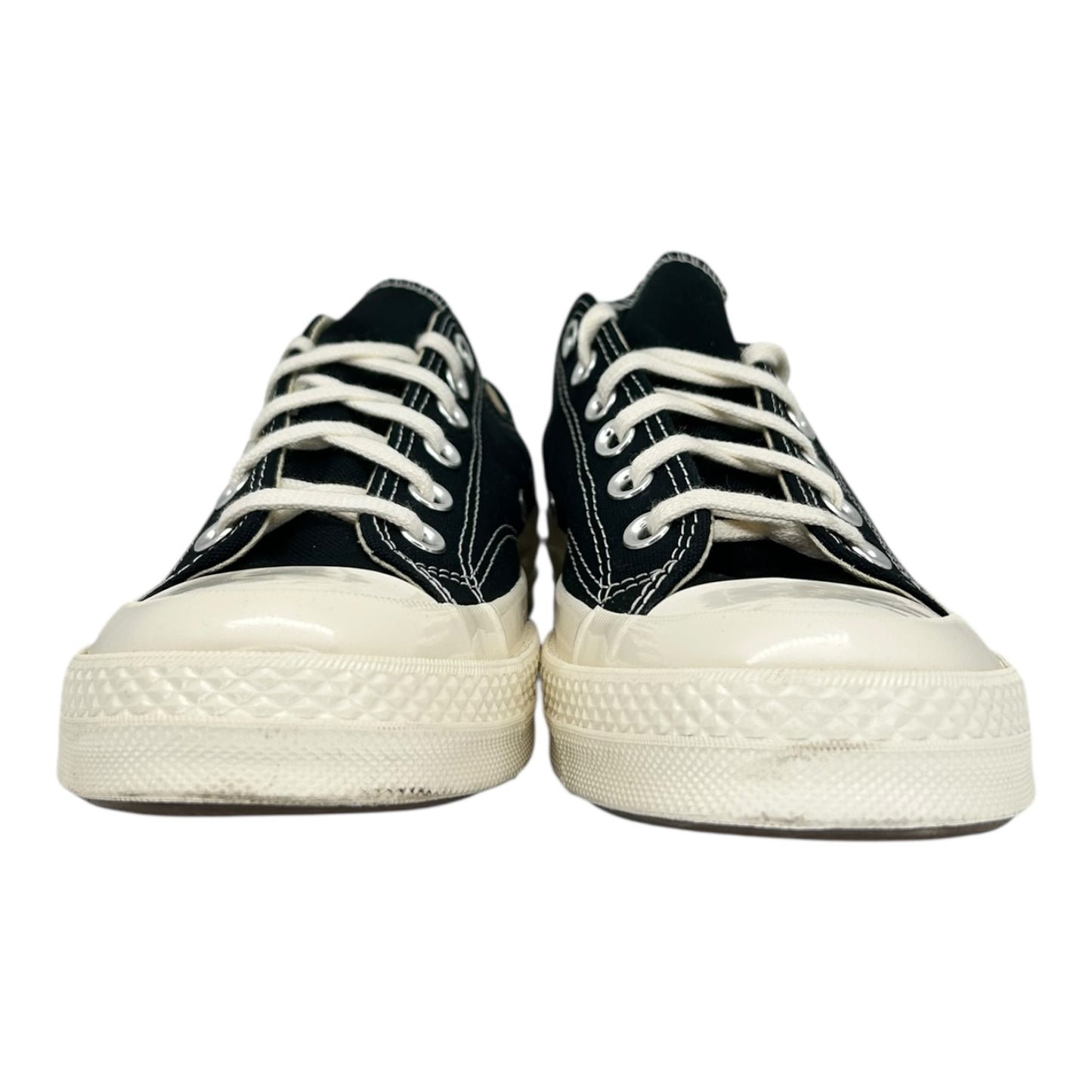 PREOWNED CONVERSE ALL STAR 70 X CDG PLAY BLACK LOWTOP