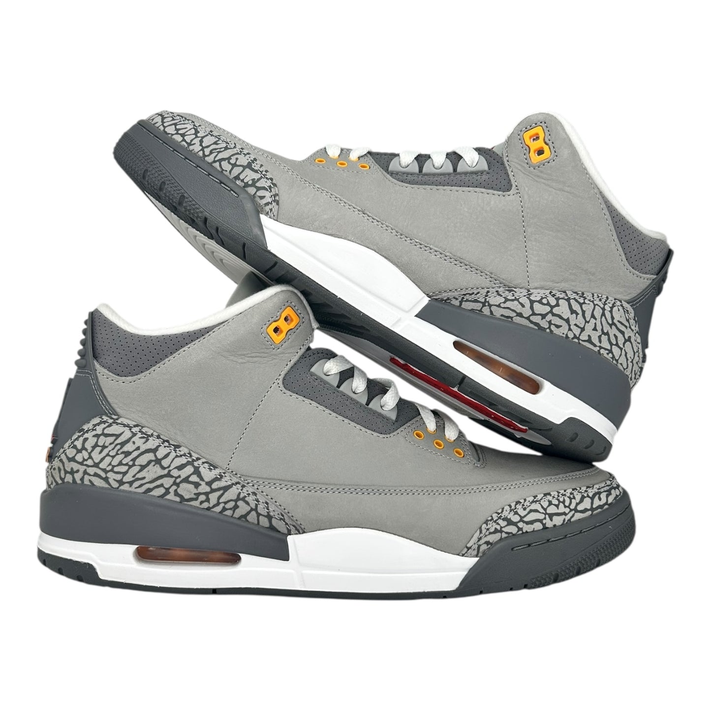 PREOWNED JORDAN 3 COOL GRAY