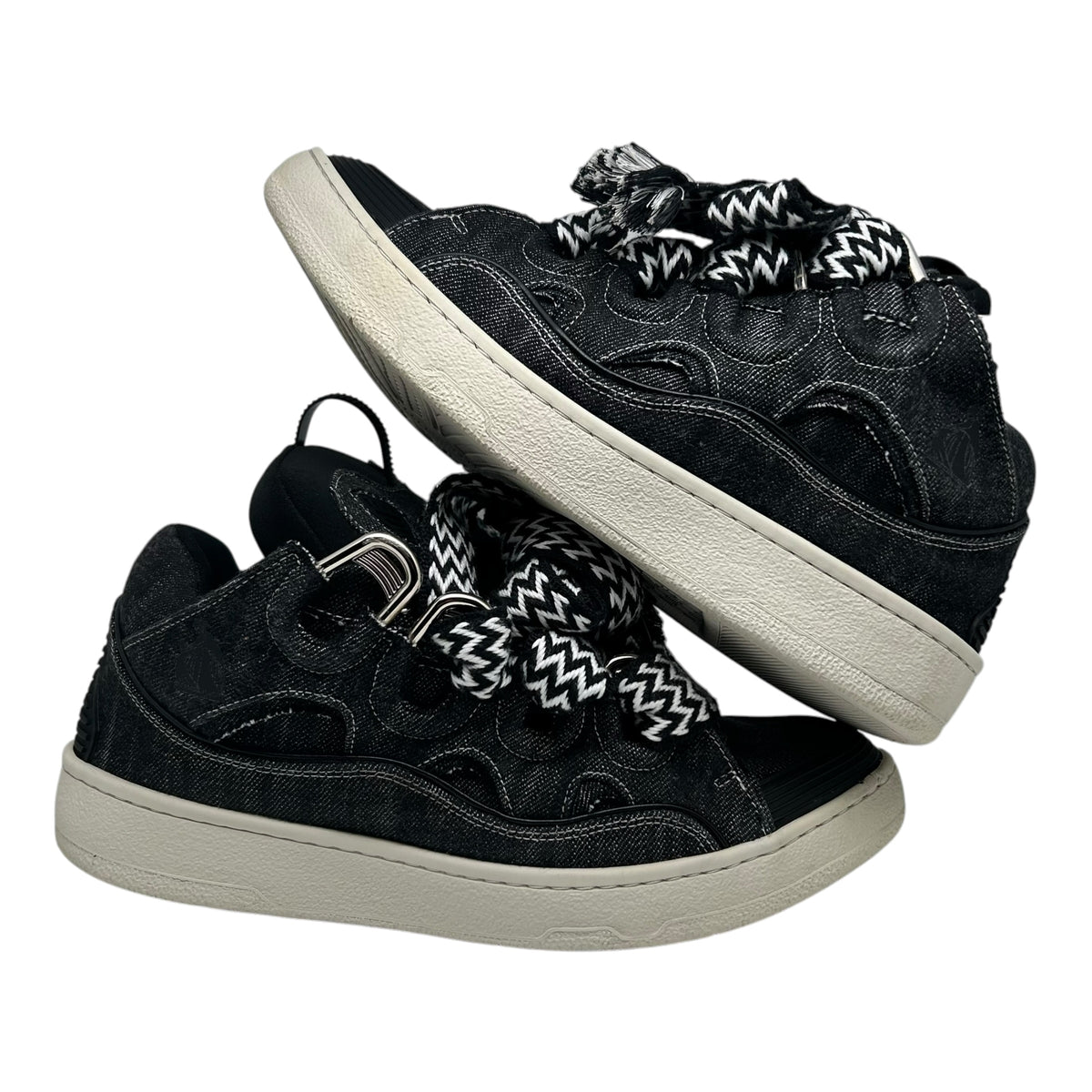 PREOWNED LANVIN CURB BLACK DENIM