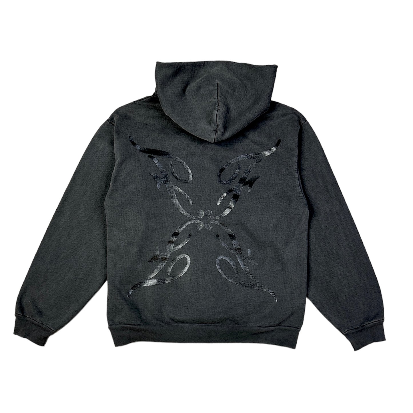 CHARCOAL UPSET HOODIE