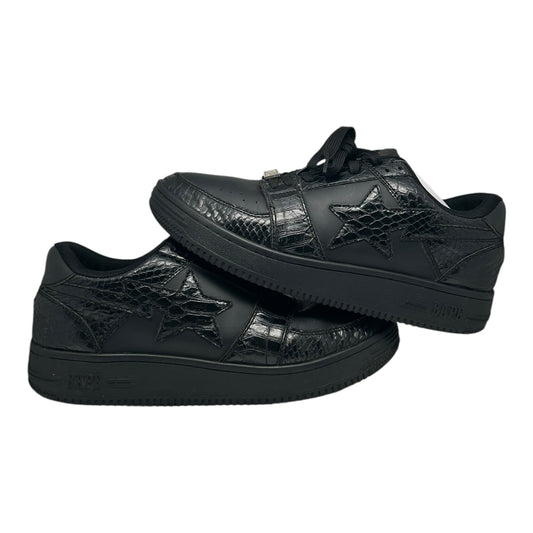 PREOWEND BAPE STA BLACK SNAKESKIN