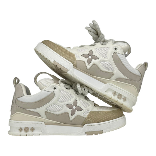 PREOWNED LOUIS VUITTON SKATE SNEAKER BEIGE WHITE