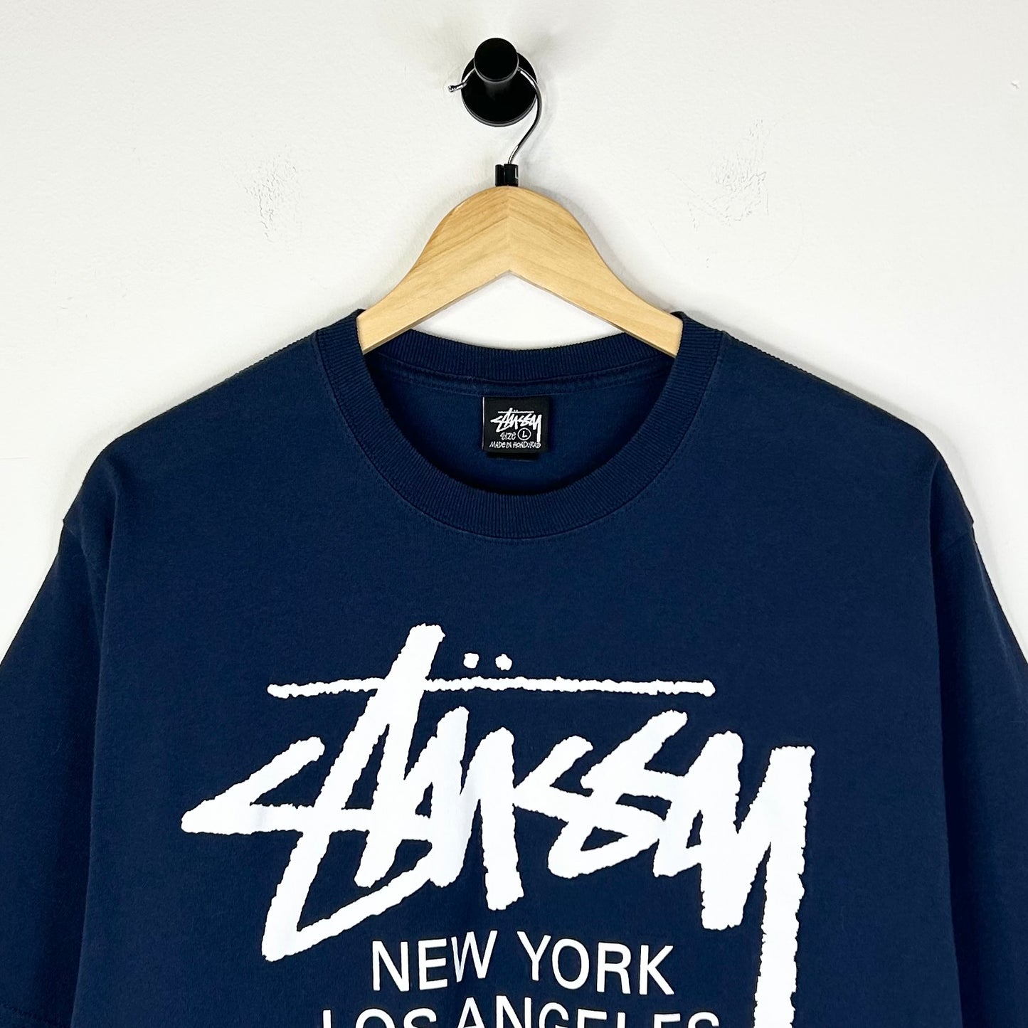 STUSSY DOVER STREET MARKET NAVY TEE