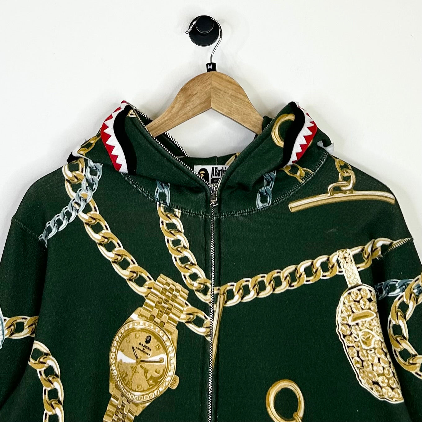 BAPE JEWELS SHARK FULL ZIP HOODIE