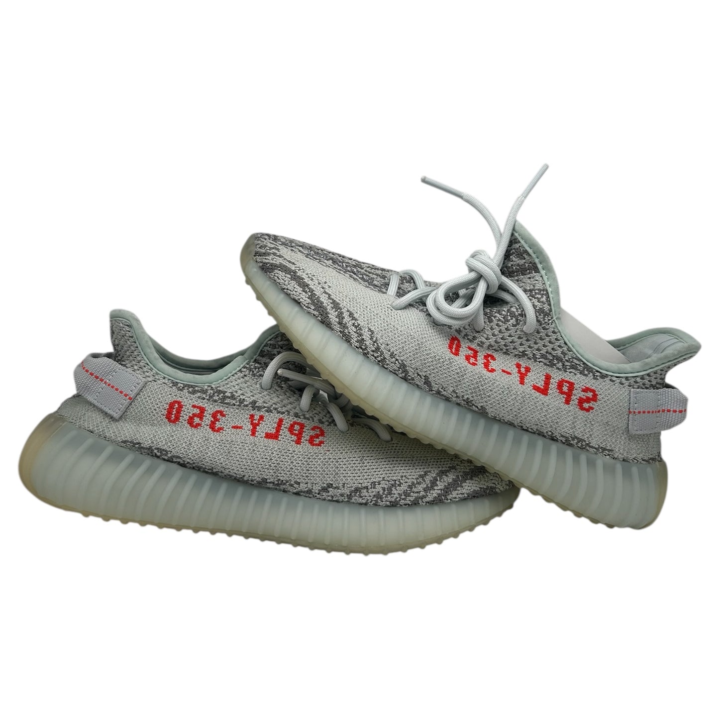 PREOWNED YEEZY 350 V2 GS BLUE TINT SZ 6Y