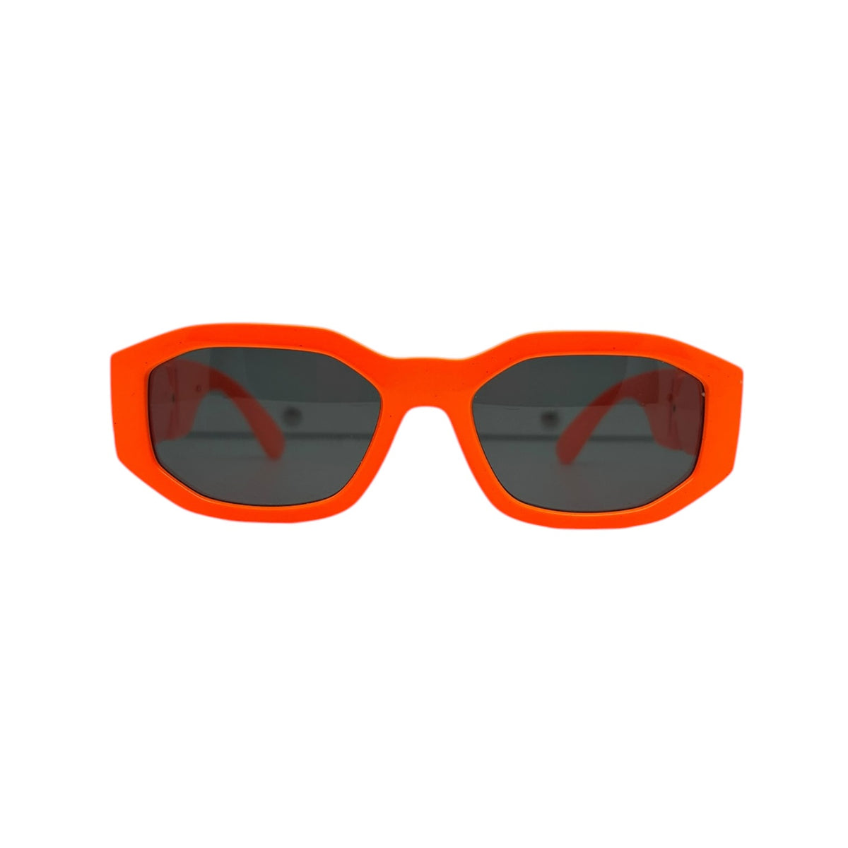 VERSACE MEDUSA GOLD ORANGE SUNGLASSES