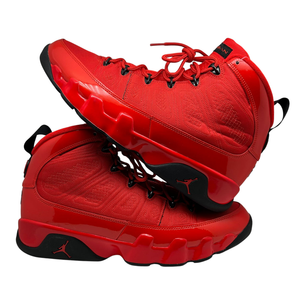 PREOWNED JORDAN 9 RED CHILE