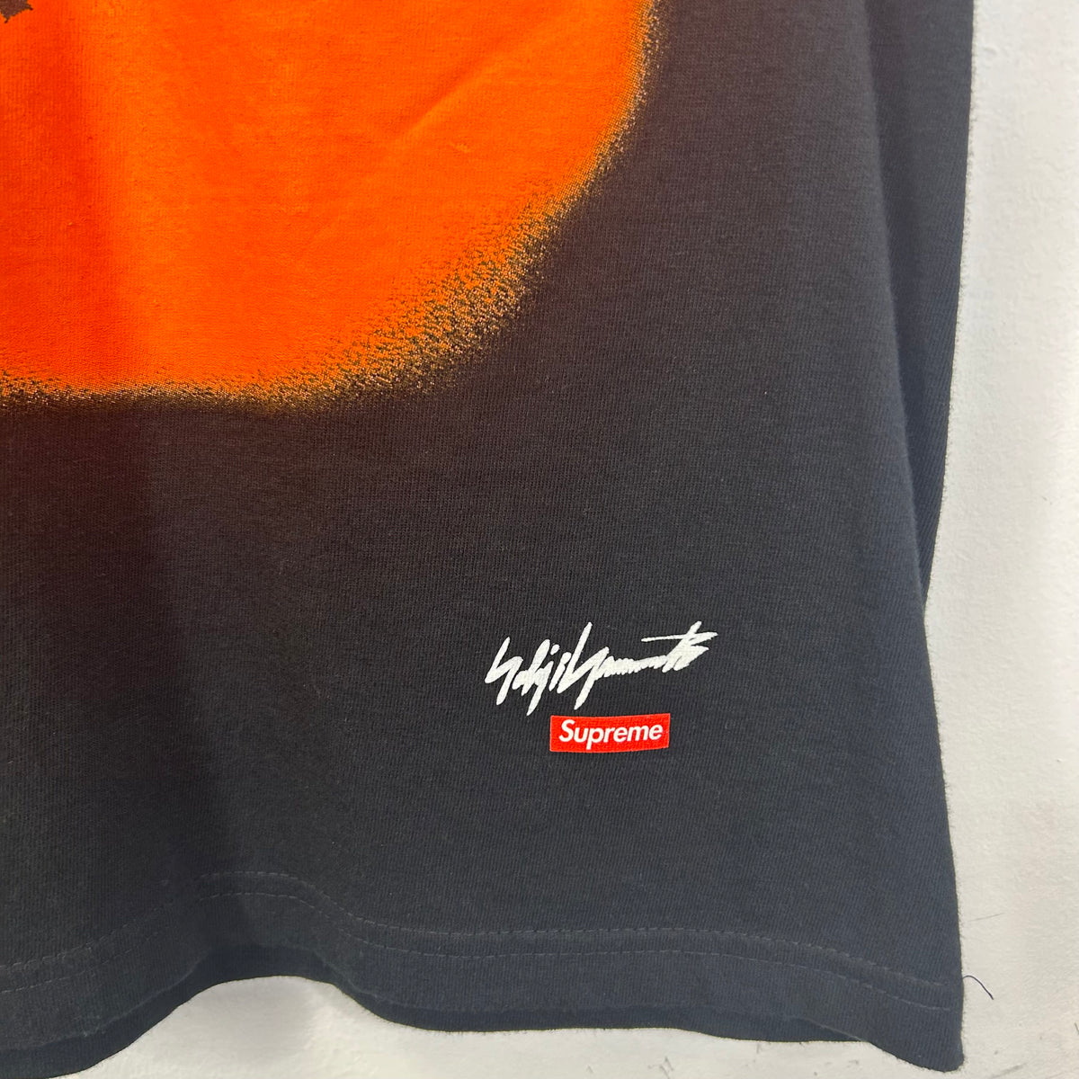 SUPREME X YOHJI YAMAMOTO PUMPKIN TEE