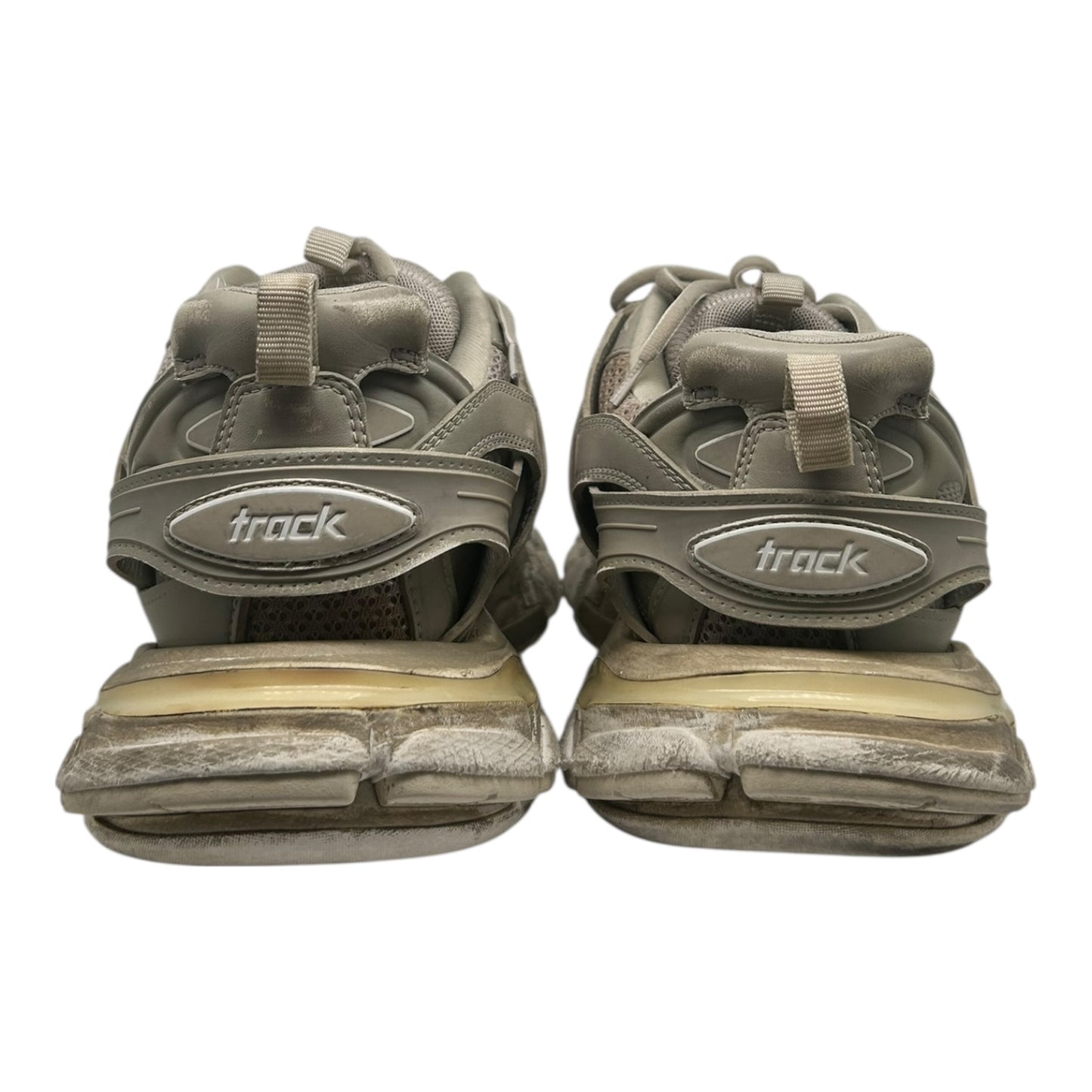 PREOWNED BALENCIAGA TRACK RUNNER FADED BEIGE