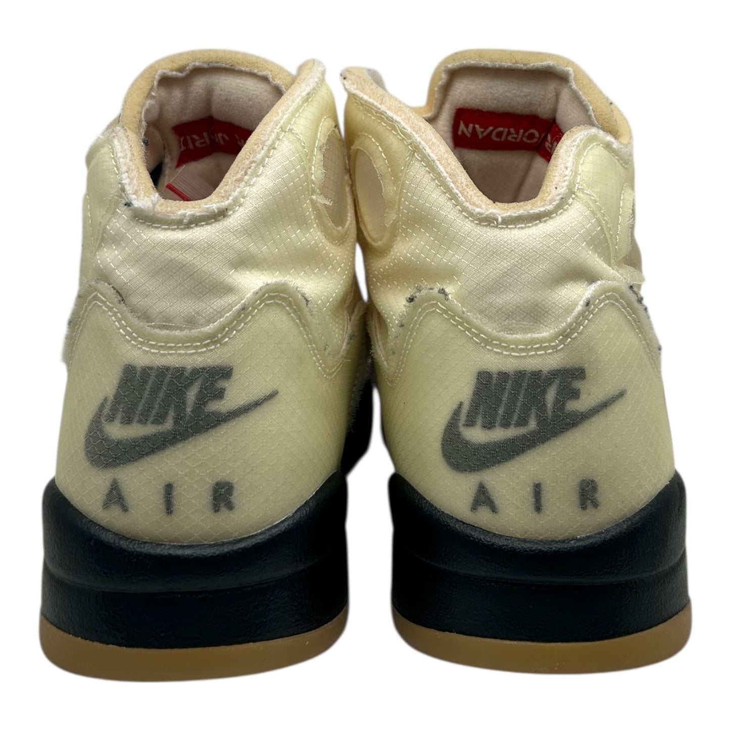 PREOWNED JORDAN 5 OFF WHITE SAIL
