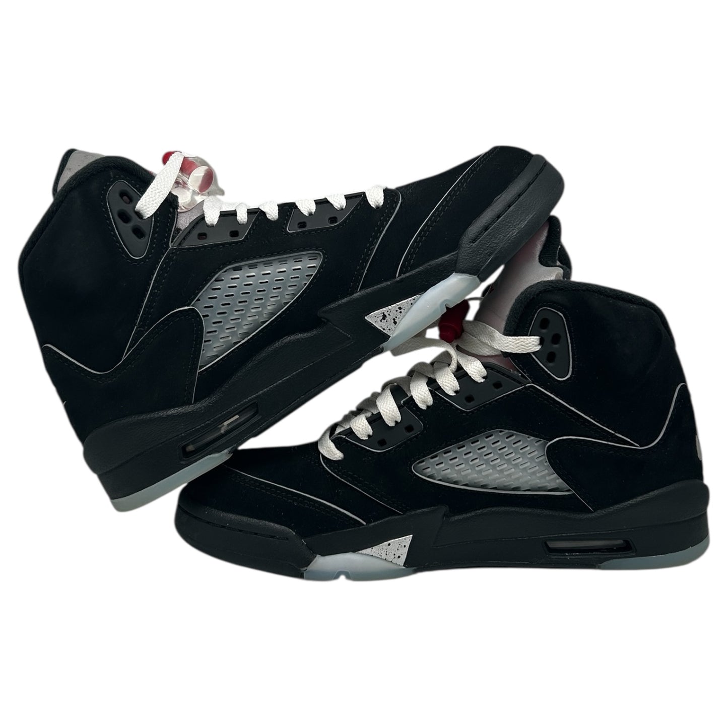 PREOWNED JORDAN 5 BLACK METALLIC REIMAGINED
