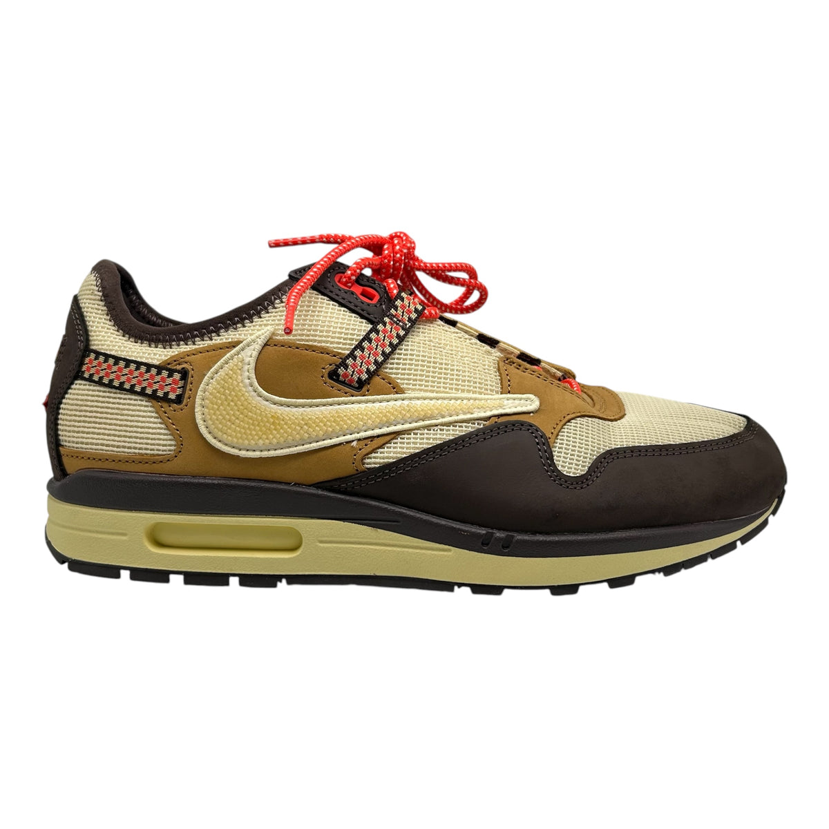 NIKE AIR MAX 1 x TRAVIS SCOTT CACTUS JACK BAROQUE BROWN