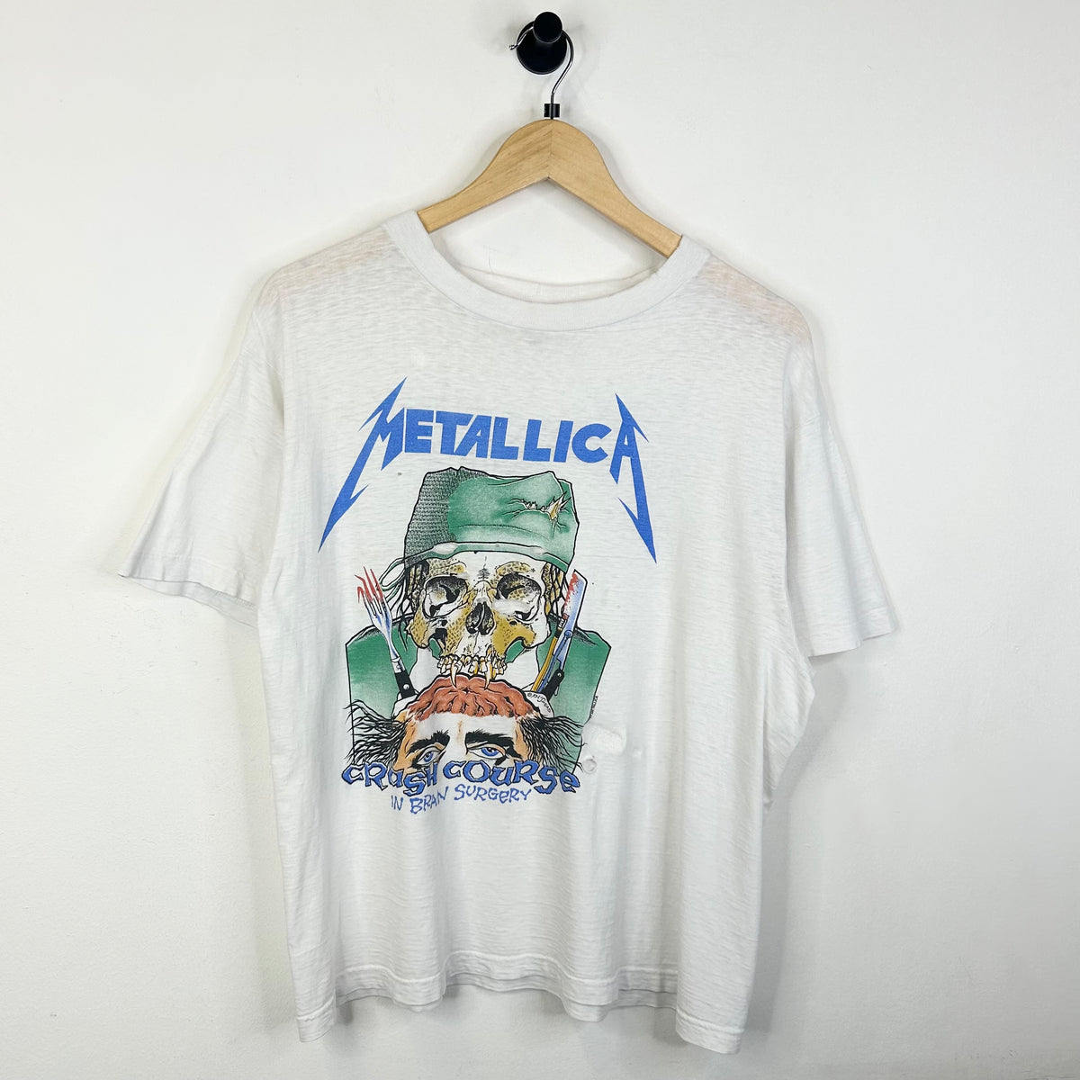METALLICA CRASH COURSE IN BRAIN SURGERY TEE