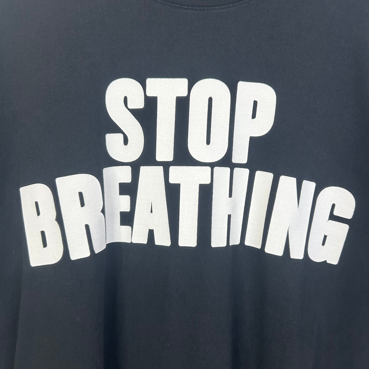 CARTI STOP BREATHING TEE BLACK