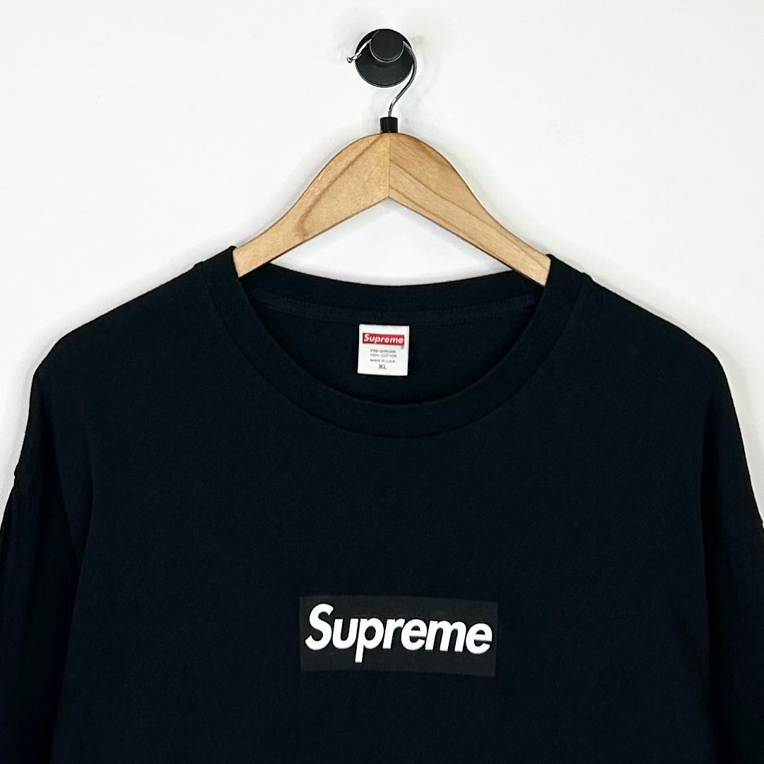 SUPREME BLACK BOX LOGO LONGSLEEVE