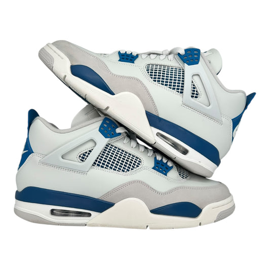 PREOWNED JORDAN 4 MILITARY BLUE