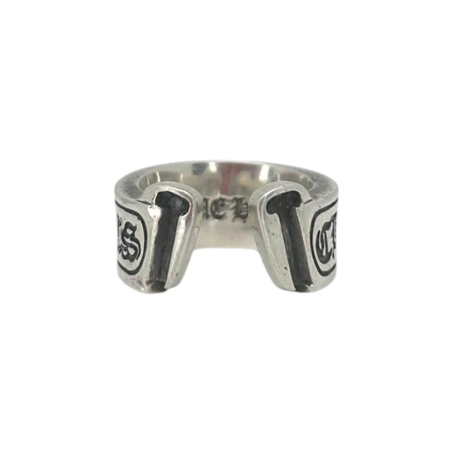CHROME HEARTS SCROLL RING
