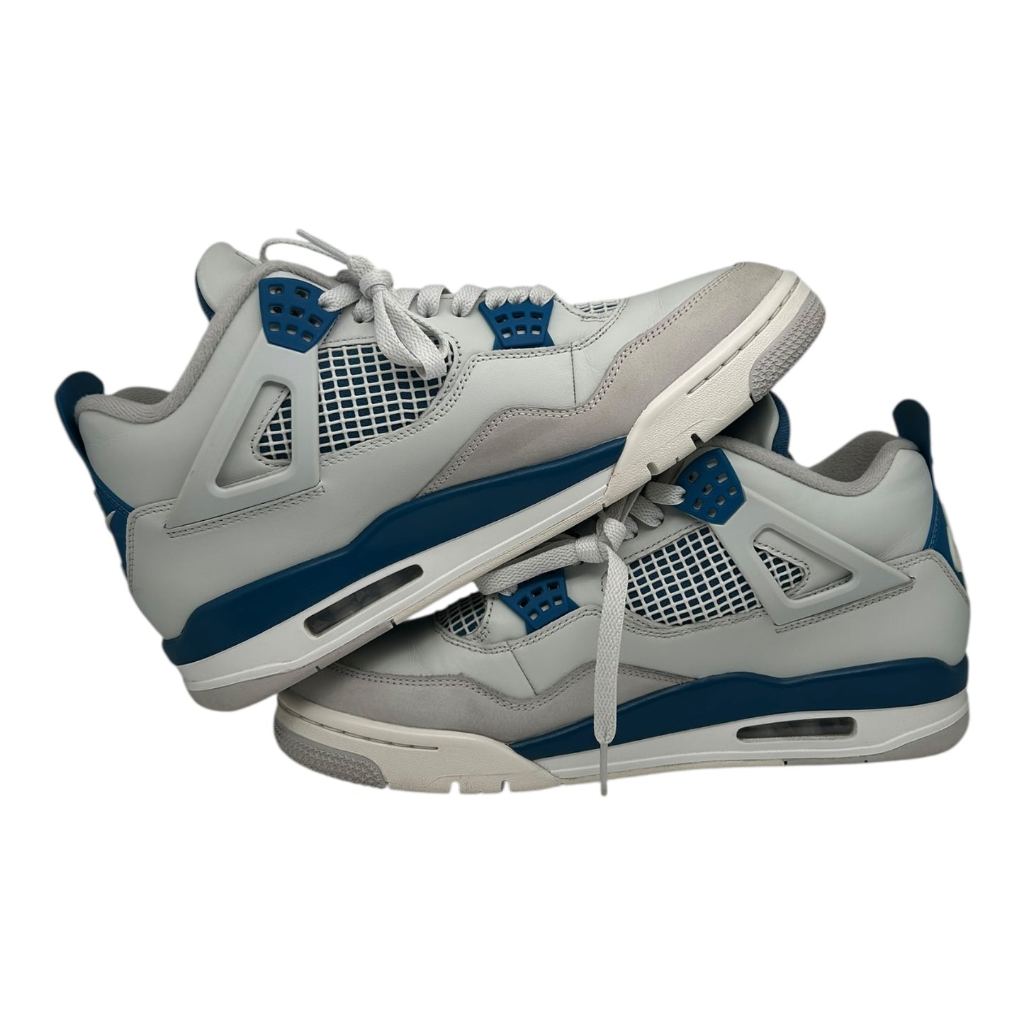 PREOWNED JORDAN 4 MILITARY BLUE