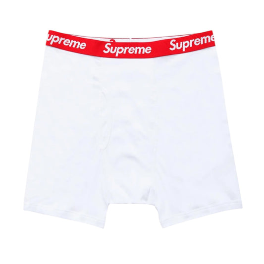 SUPREME BOXER BRIEF WHITE
