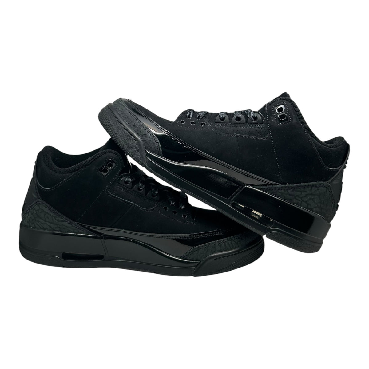 PREOWNED JORDAN 3 BLACK CAT