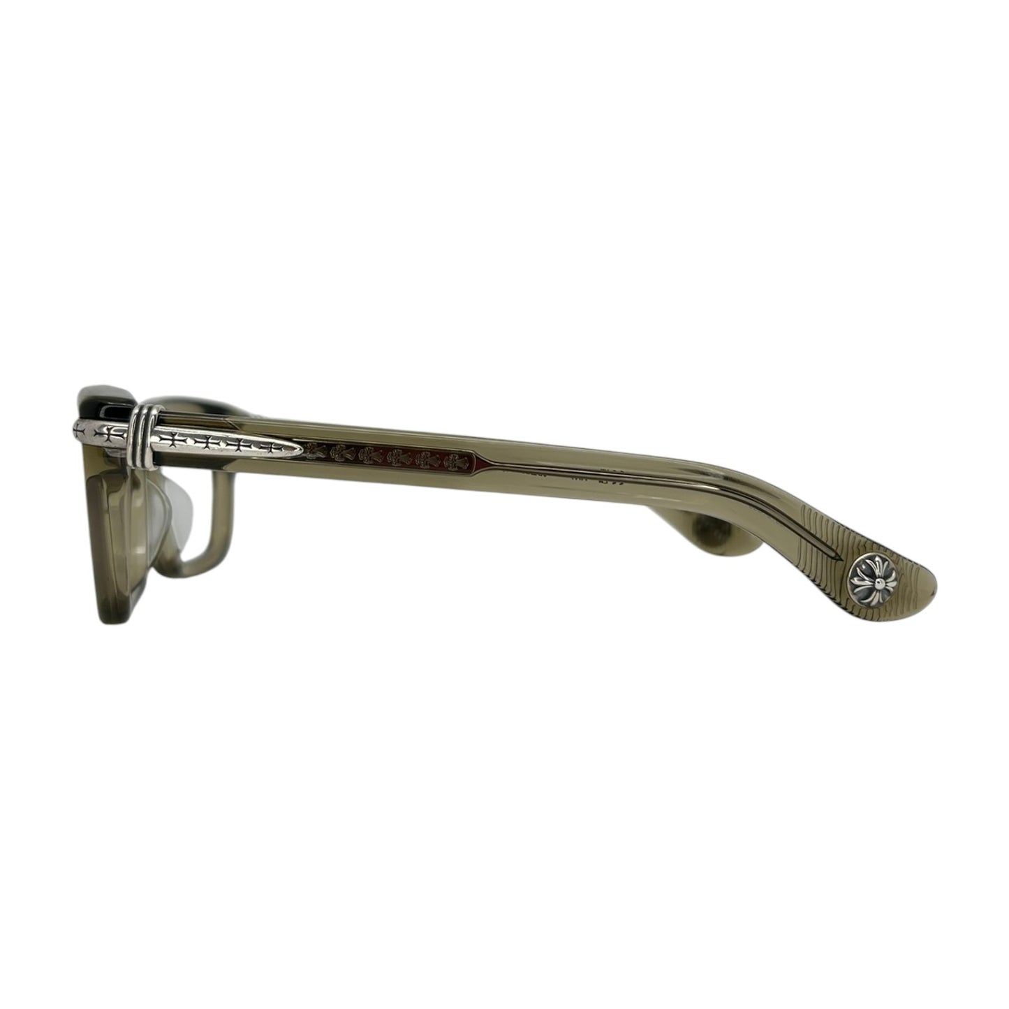 CHROME HEARTS TRYPOLEAGAIN CHAI GLASSES