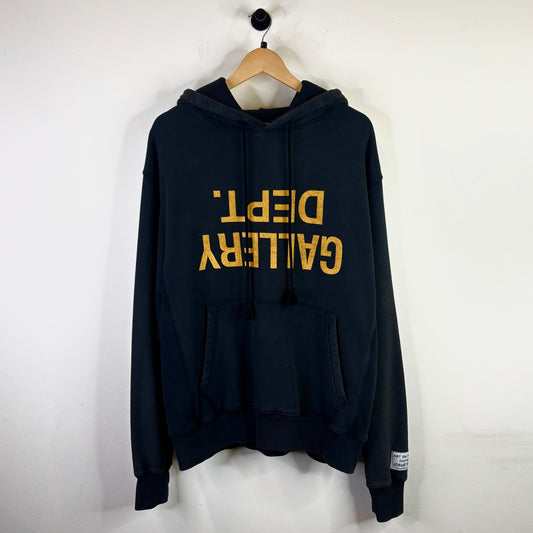 GALLERY DEPT. UPSIDE DOWN GOLD LOGO HOODIE