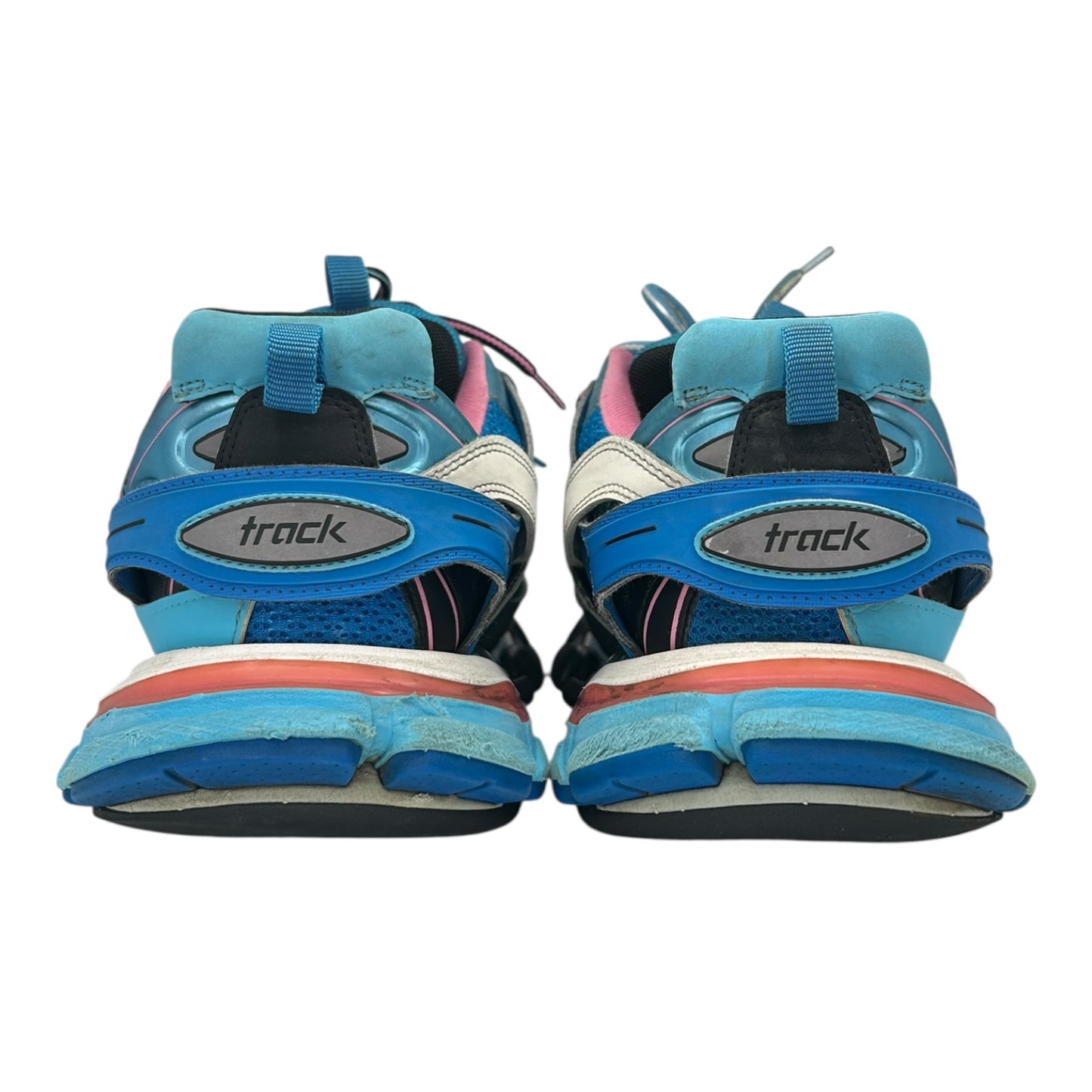 PREOWNED BALENCIAGA TRACK BLUE/PINK