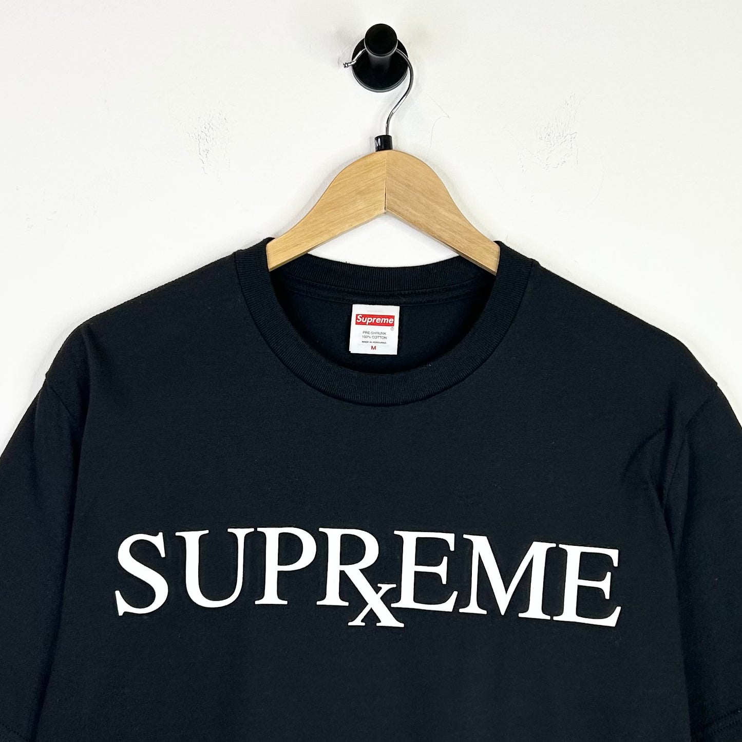 SUPREME RX TEE BLACK