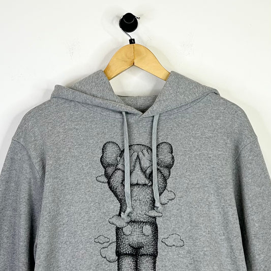 KAWS HOLIDAY UK HOODIE GREY