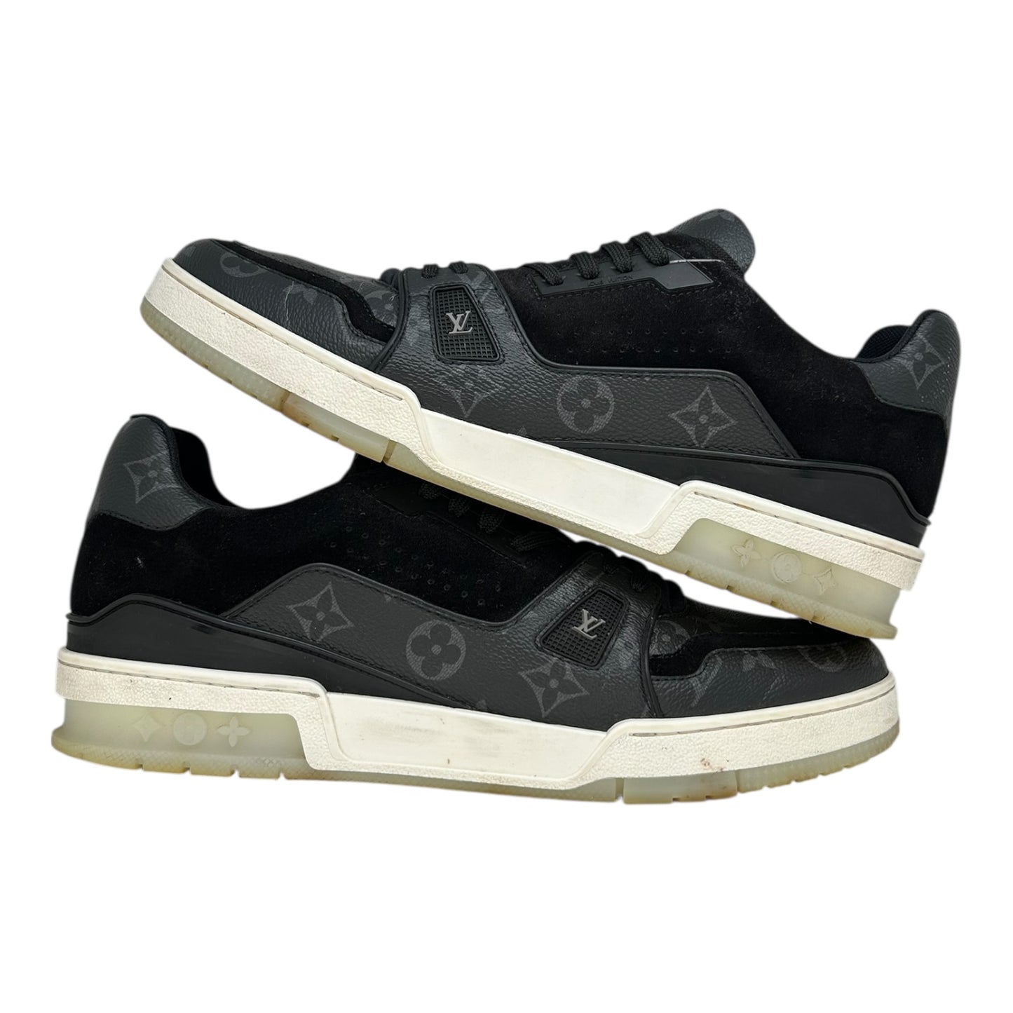 PREOWNED LOUIS VUITTON BLACK MONOGRAM TRAINER
