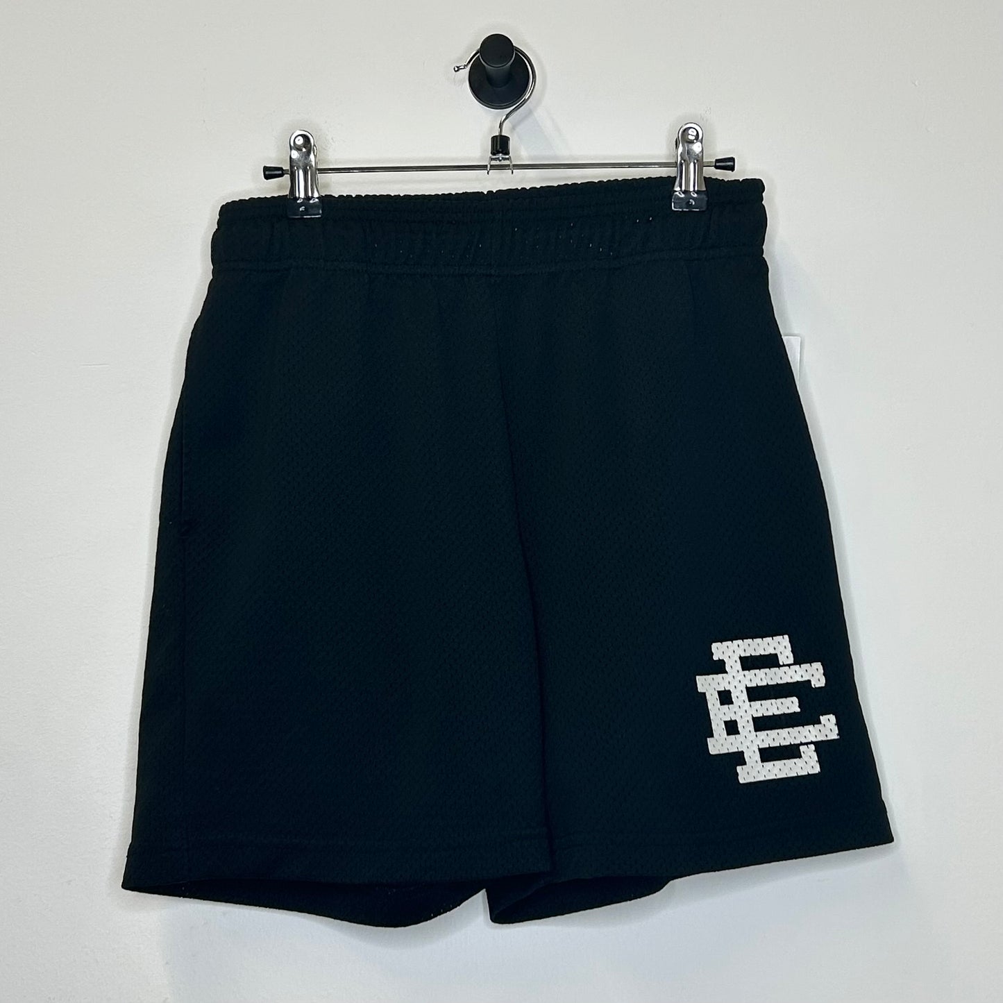 ERIC EMMANUEL MESH SHORTS BLACK