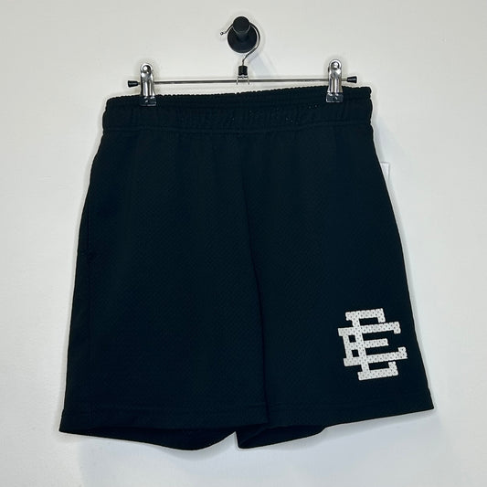 ERIC EMMANUEL MESH SHORTS BLACK