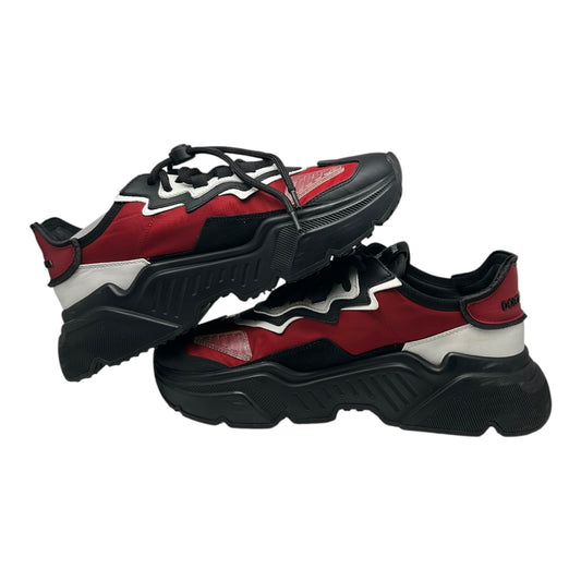 PREOWNED DOLCE & GABBANA DAYMASTER BLACK RED