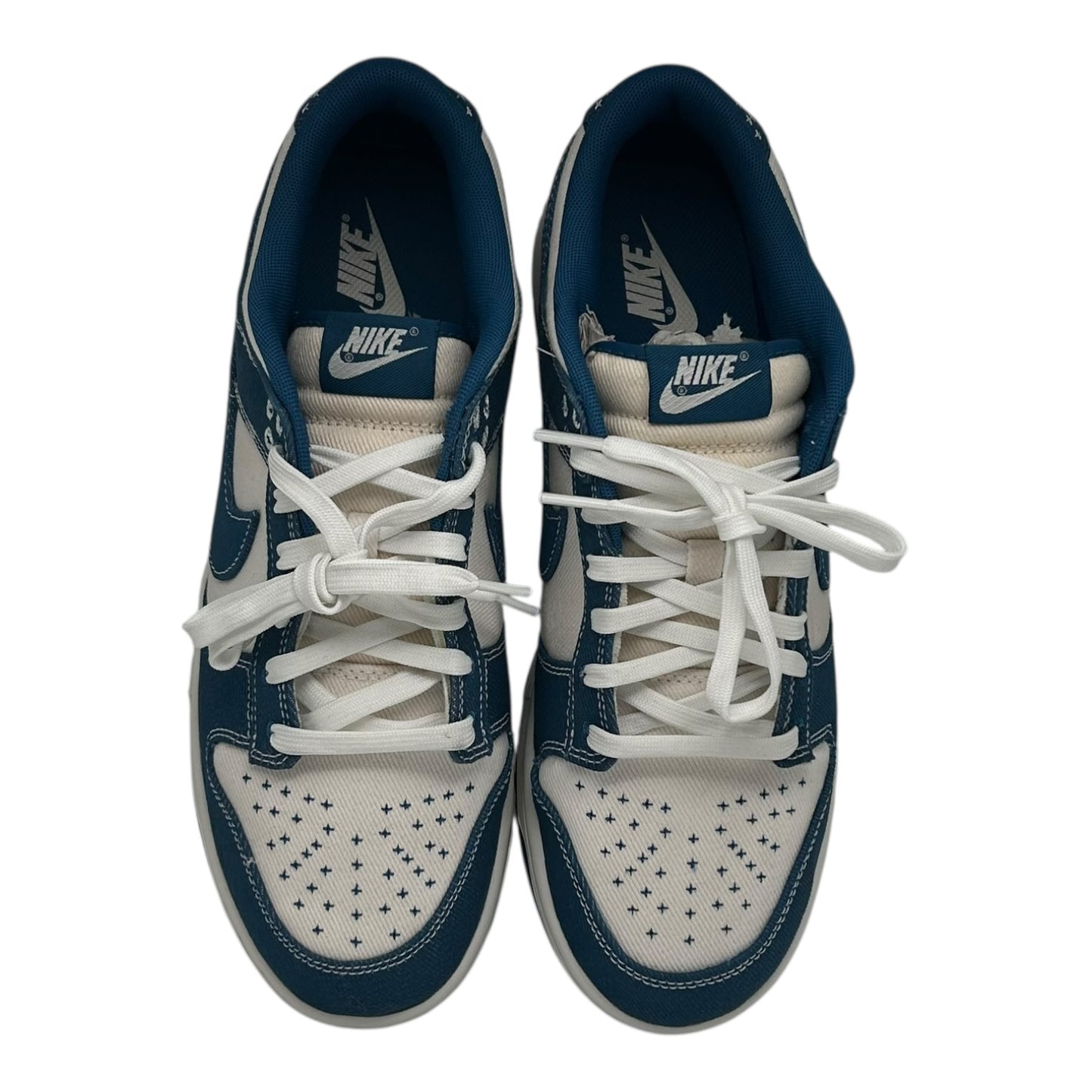 PREOWNED NIKE DUNK LOW INDUSTRIAL BLUE SASHIKO