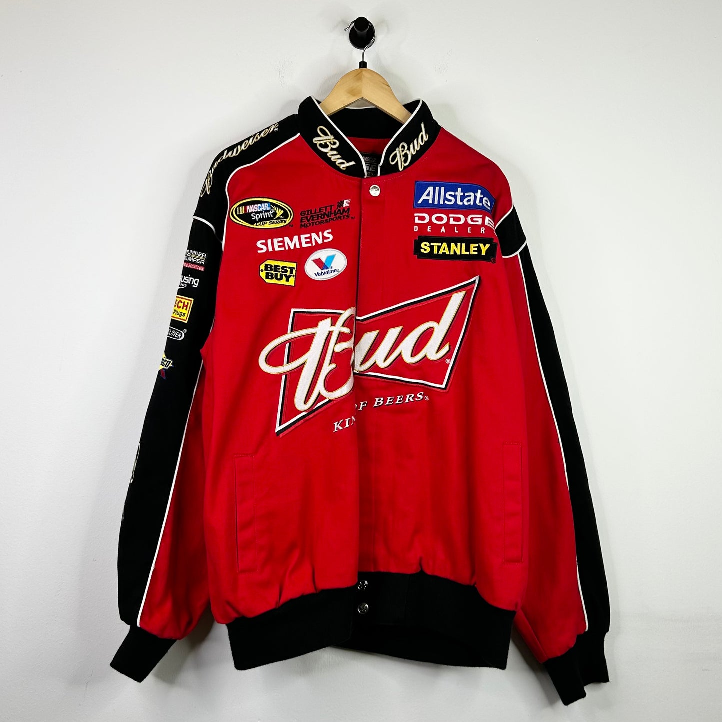 CHASE BUDWEISER KING OF BEERS RACING JACKET