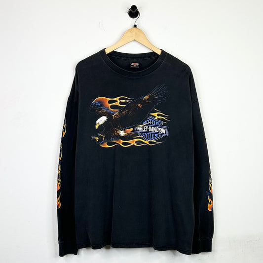 HARLEY DAVIDSON EAGLE FLAME LONG SLEEVE