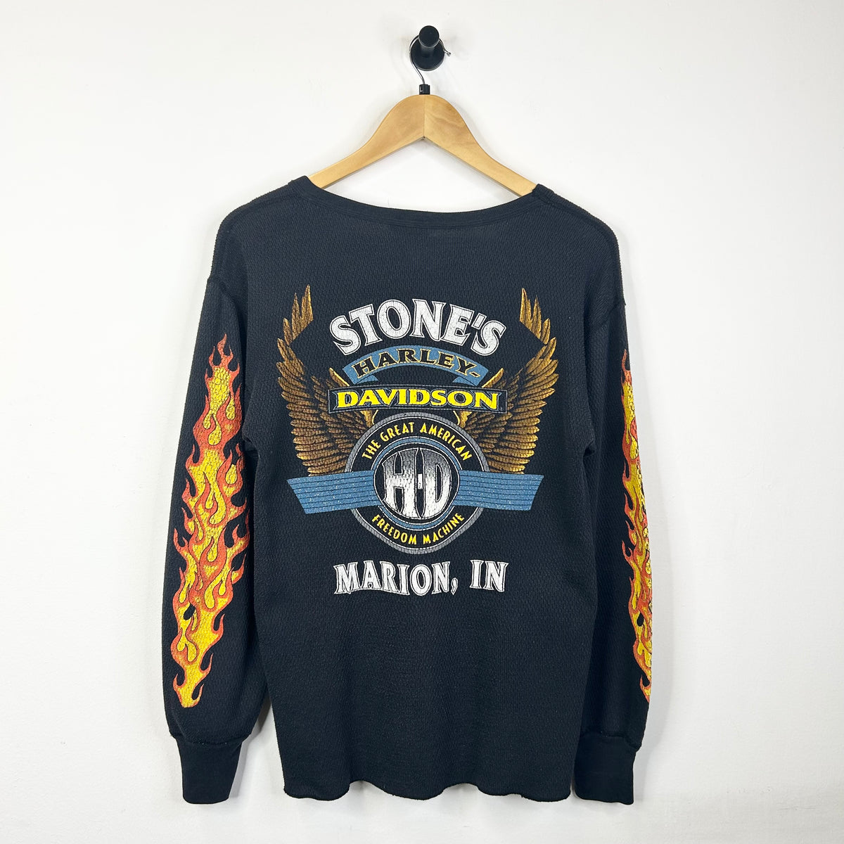 HARLEY DAVIDSON STONE'S FLAME LONGSLEEVE THERMAL