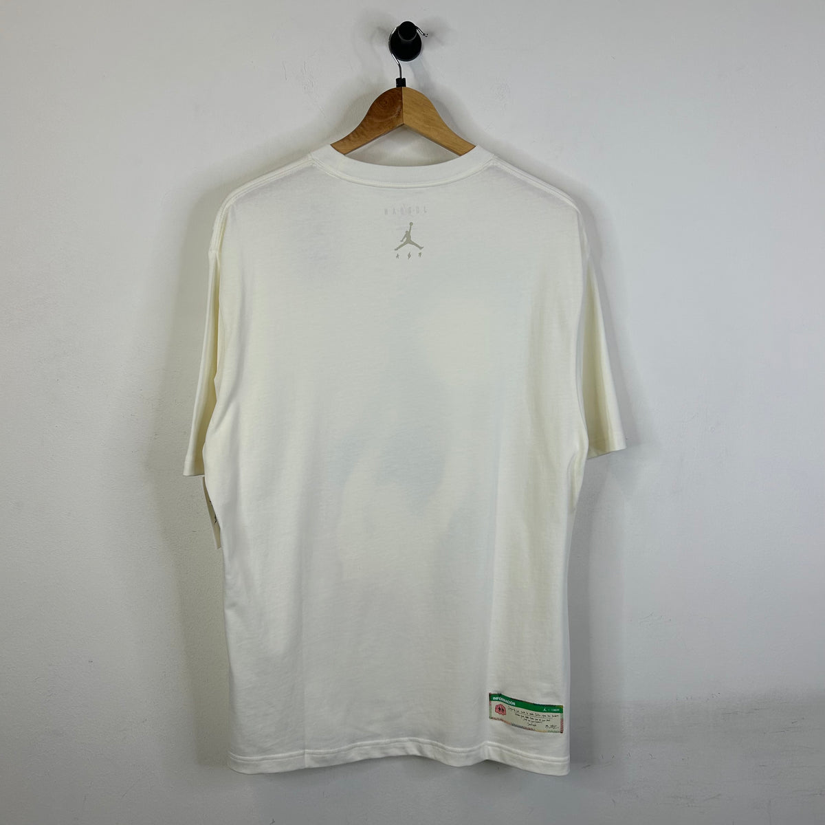 JORDAN X BALVIN T SHIRT WHITE