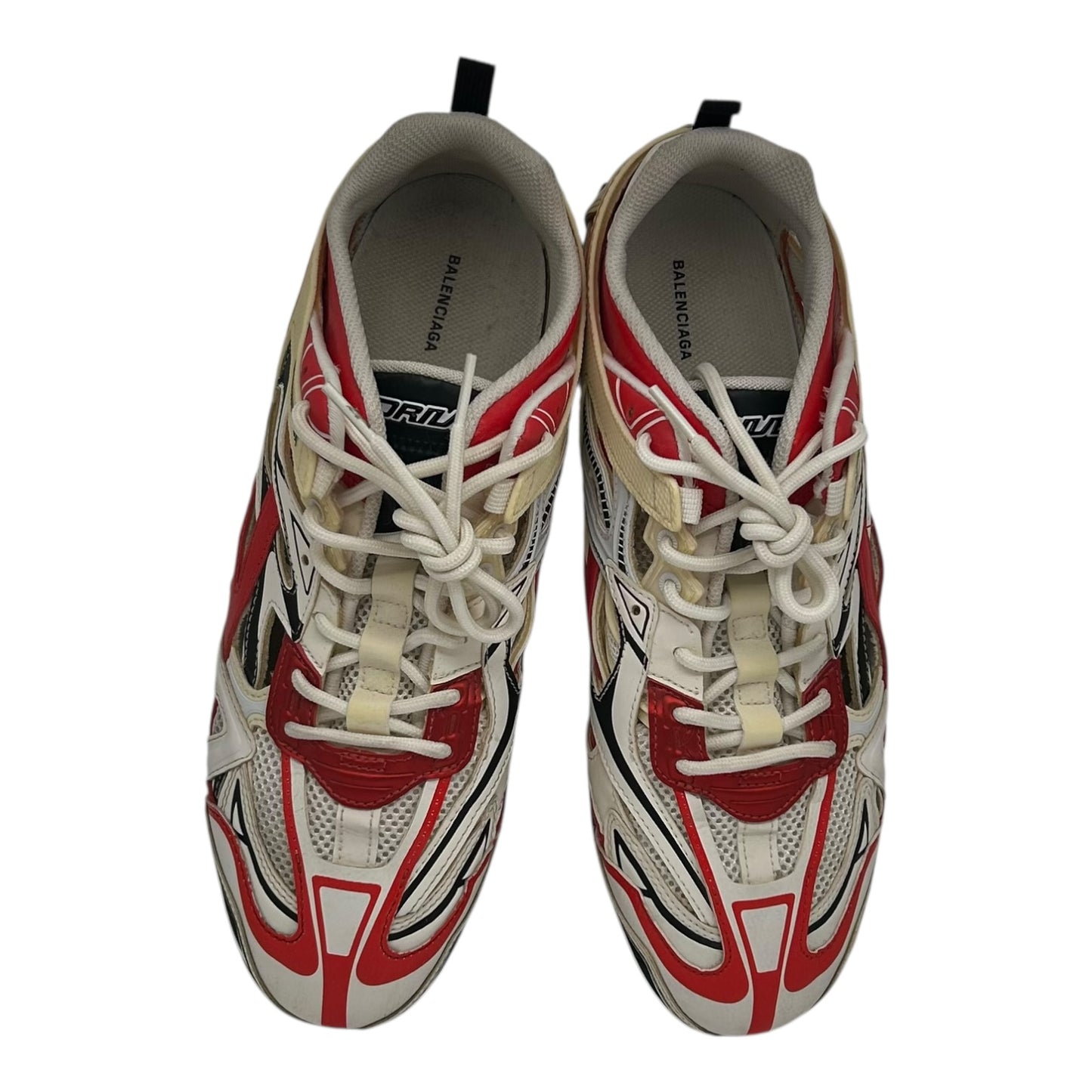 PREOWNED BALENCIAGA DRIVE RED AND BLACK