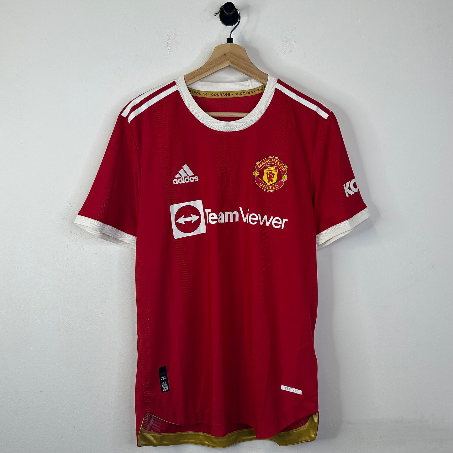 MANCHESTER UNITED RED ADIDAS JERSEY