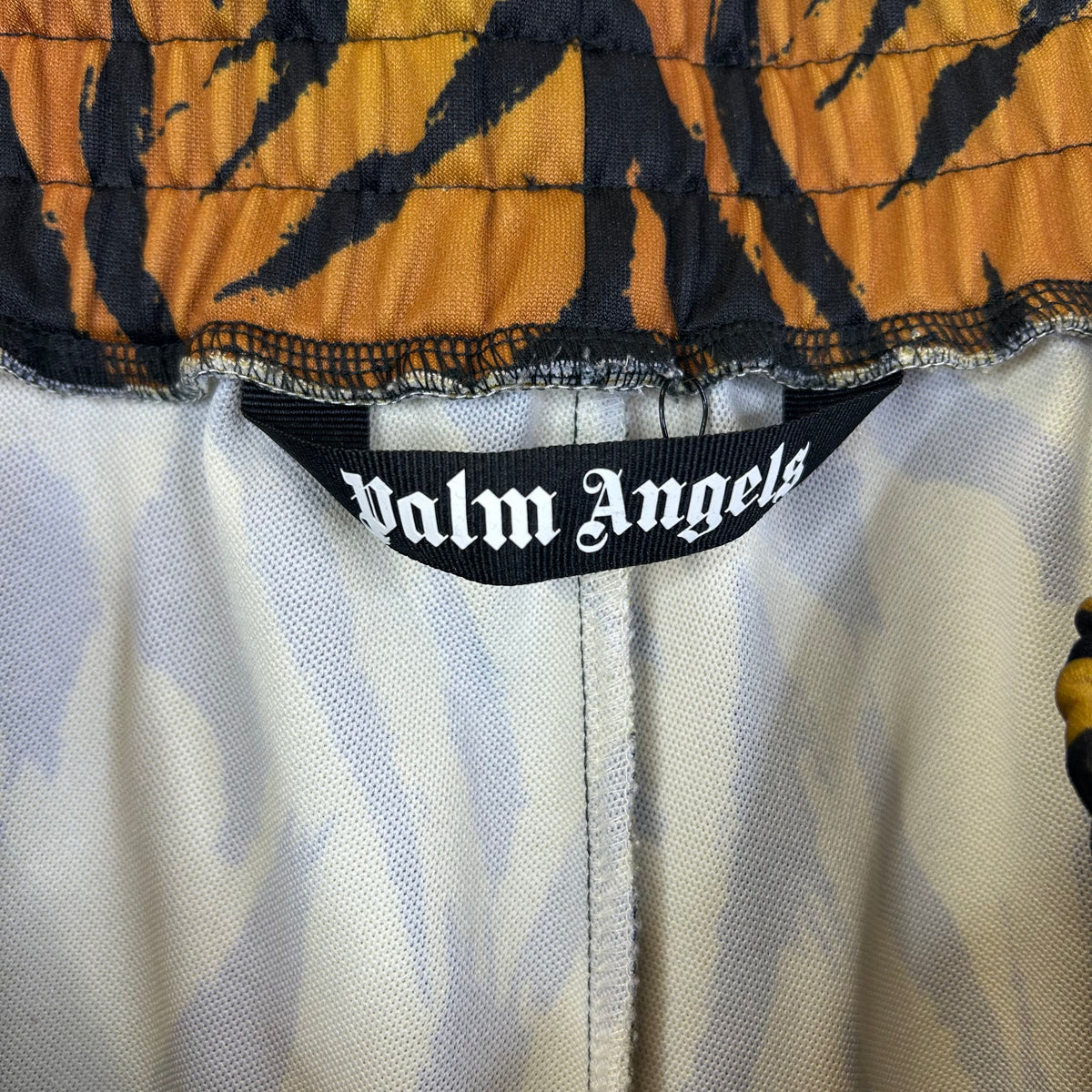 PALM ANGELS TIGER PRINT TRACK PANTS