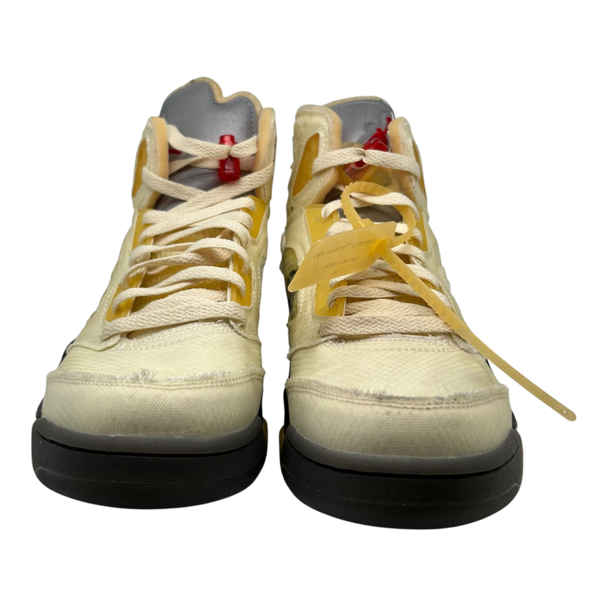 PREOWNED JORDAN 5 OFF-WHITE SAIL