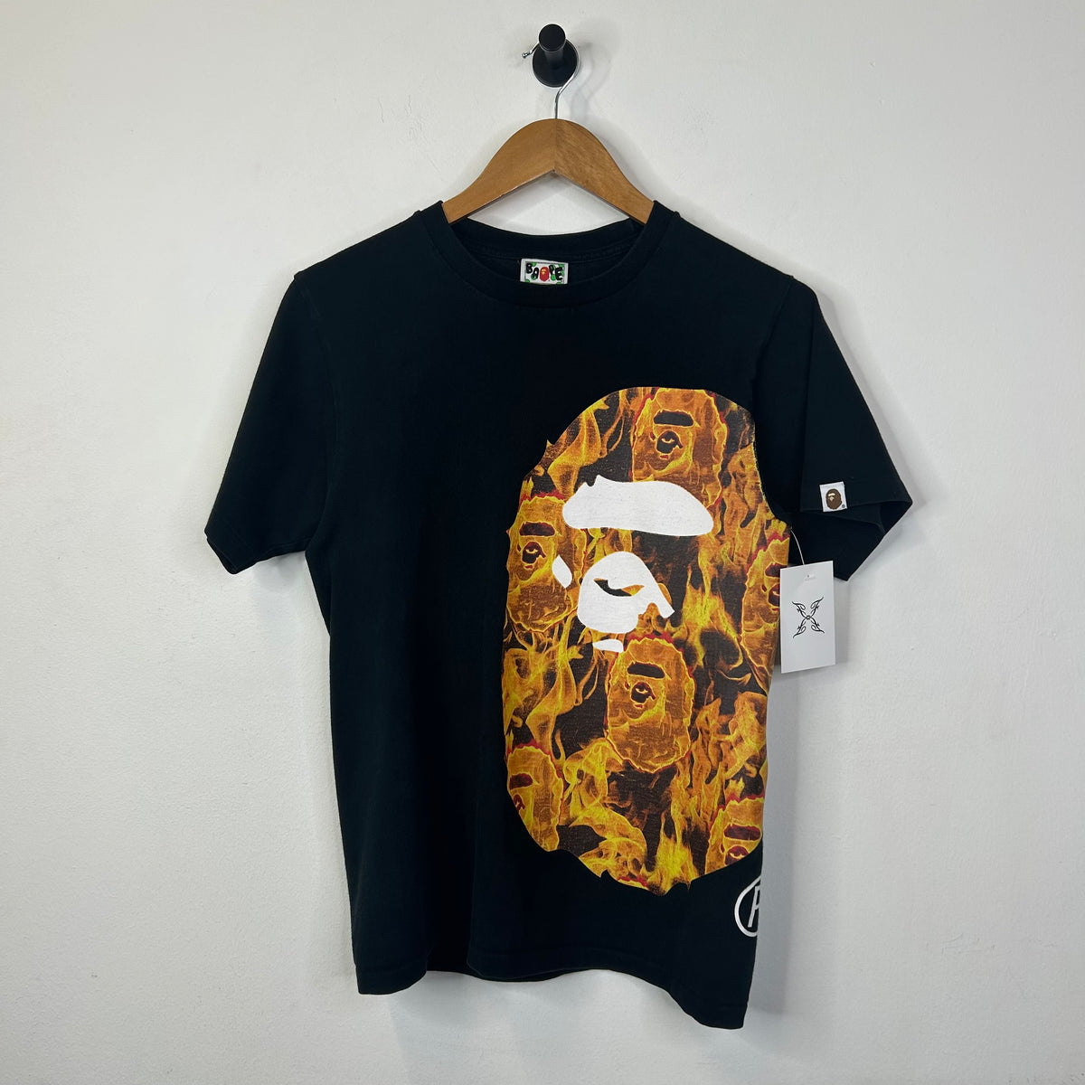 BAPE FLAME SIDE BIG APE HEAD TEE