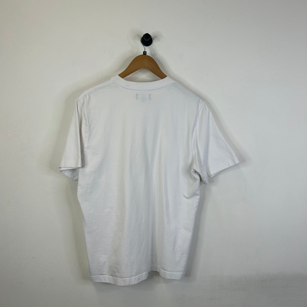 STUSSY LOGO SS TEE WHITE