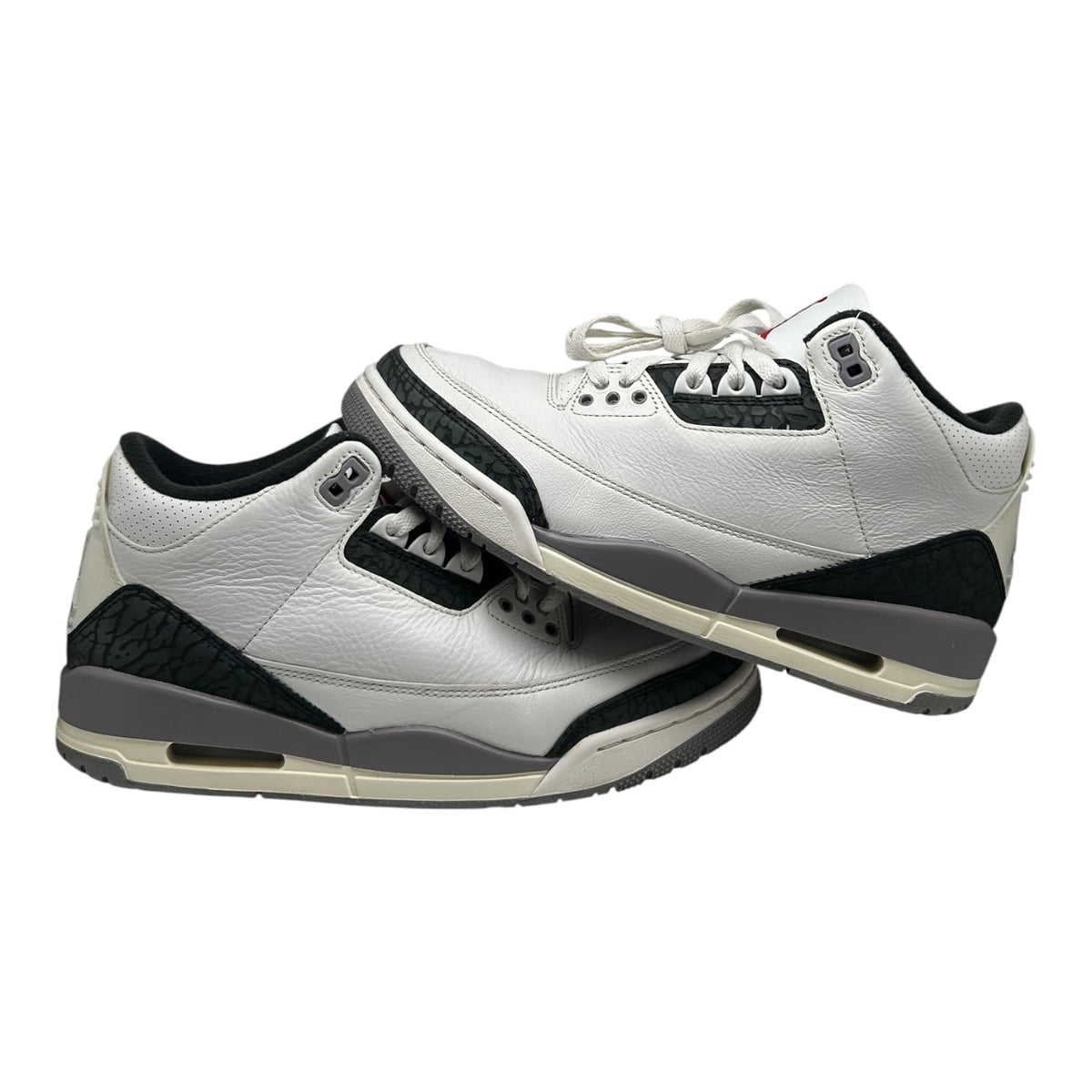 PREOWNED JORDAN 3 CEMENT GREY